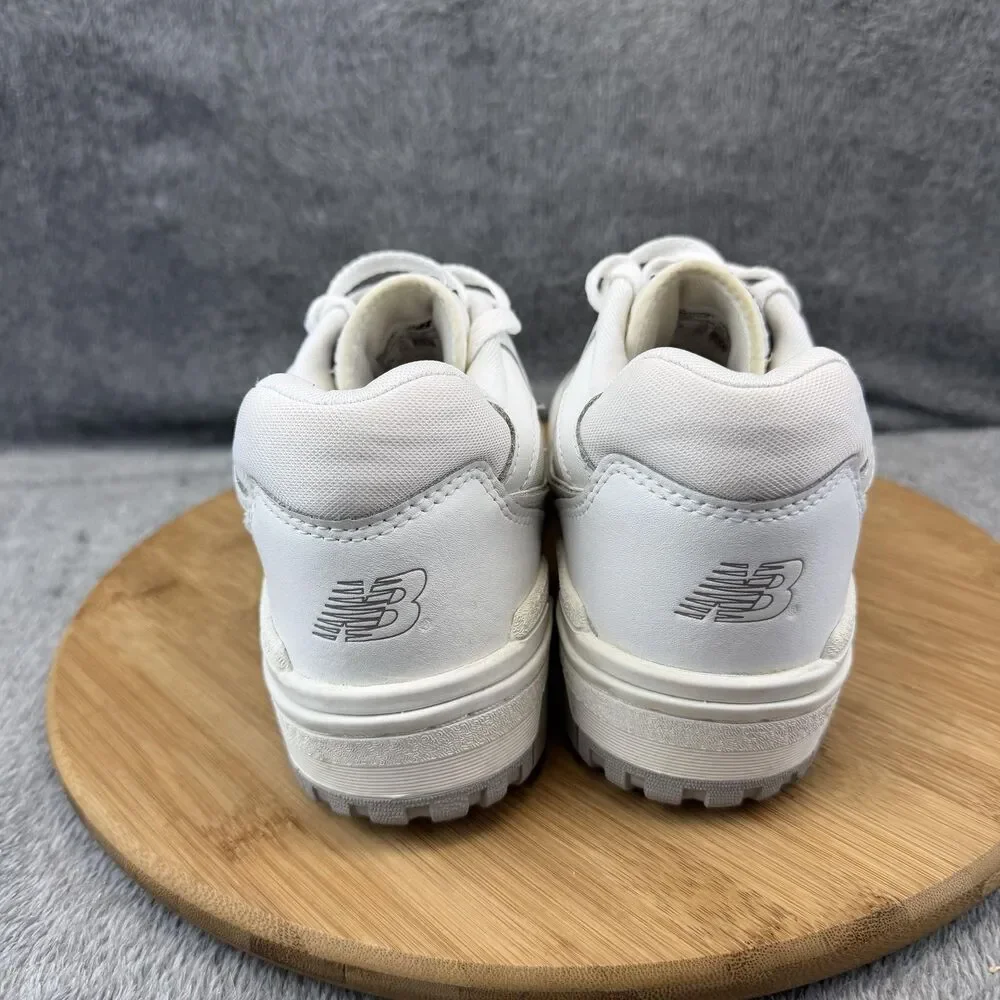 New Balance 550 Shoes Mens Size 8 D White Leather Basketball BB550PB1 Sneakers